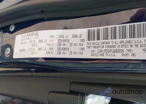 2015 Jeep Cherokee Limited from USA, damaged, VIN 1C4PJMDSXFW682034